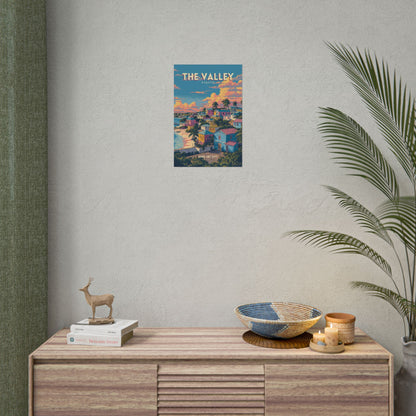 Anguilla - The Valley｜Poster