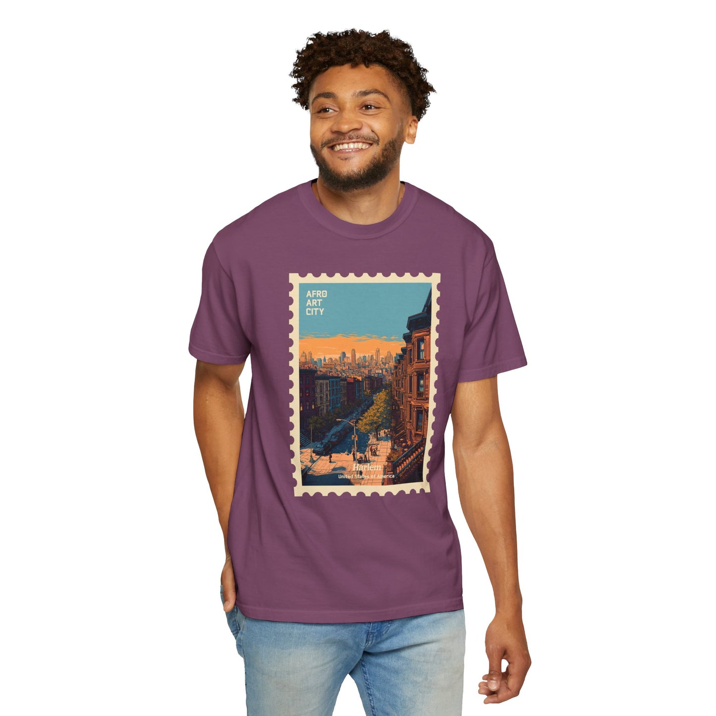 United States - New York, Harlem | Postcards Travel T-Shirt