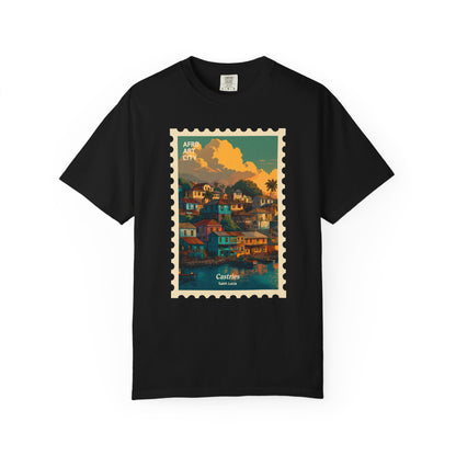 Saint Lucia - Castries | Postcards Travel T-Shirt