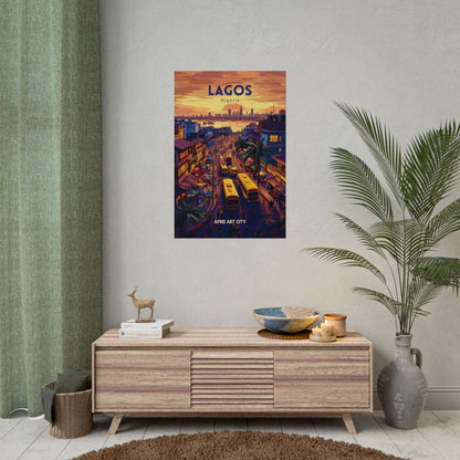 🇳🇬 Nigeria - Lagos ｜ Poster