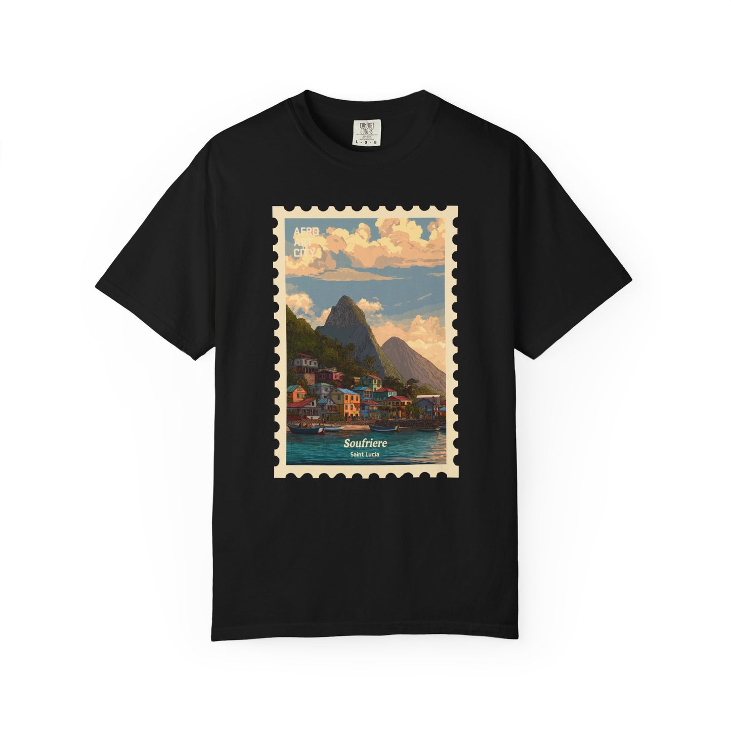 Saint Lucia - Soufriere | Postcards Travel T-Shirt