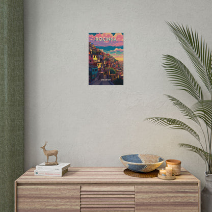 Brazil - Rio de Janeiro, Rocinha｜Poster
