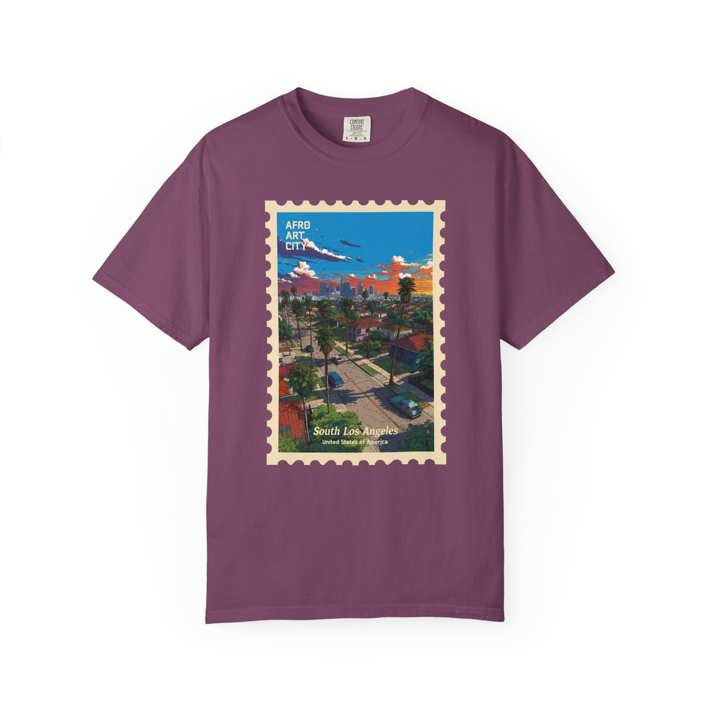 United States - California, South Los Angeles | Postcards Travel T-Shirt