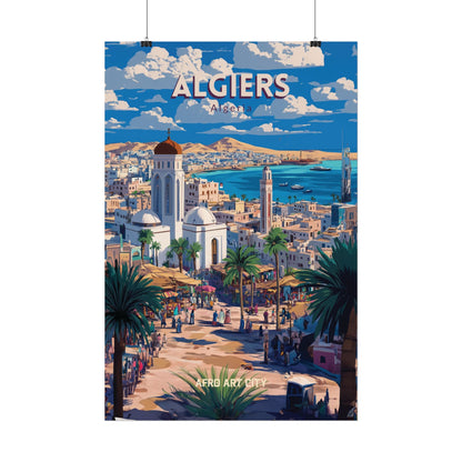 🇩🇿 Algeria - Algiers ｜ Poster
