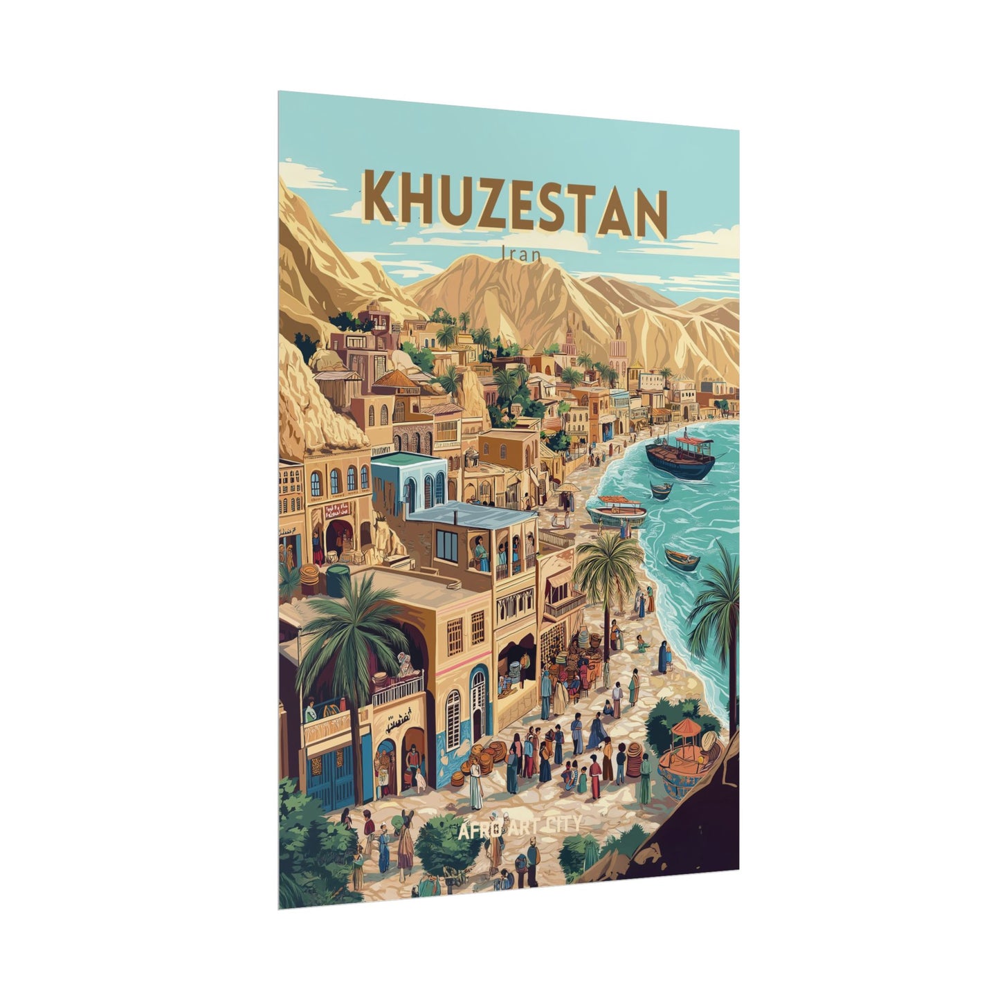 🇮🇷 Iran Khuzestan ｜ Poster