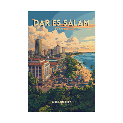 Tanzania - Dar es Salam ｜ Poster