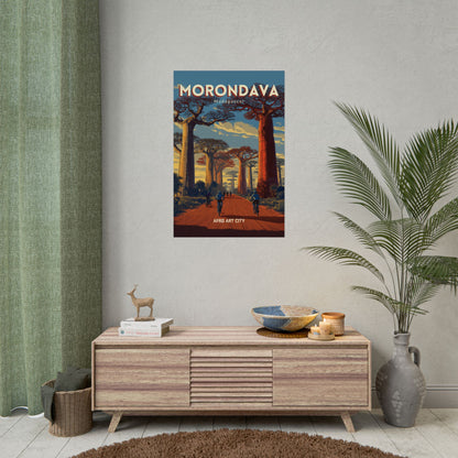 🇲🇬 Madagascar - Morondava｜Poster