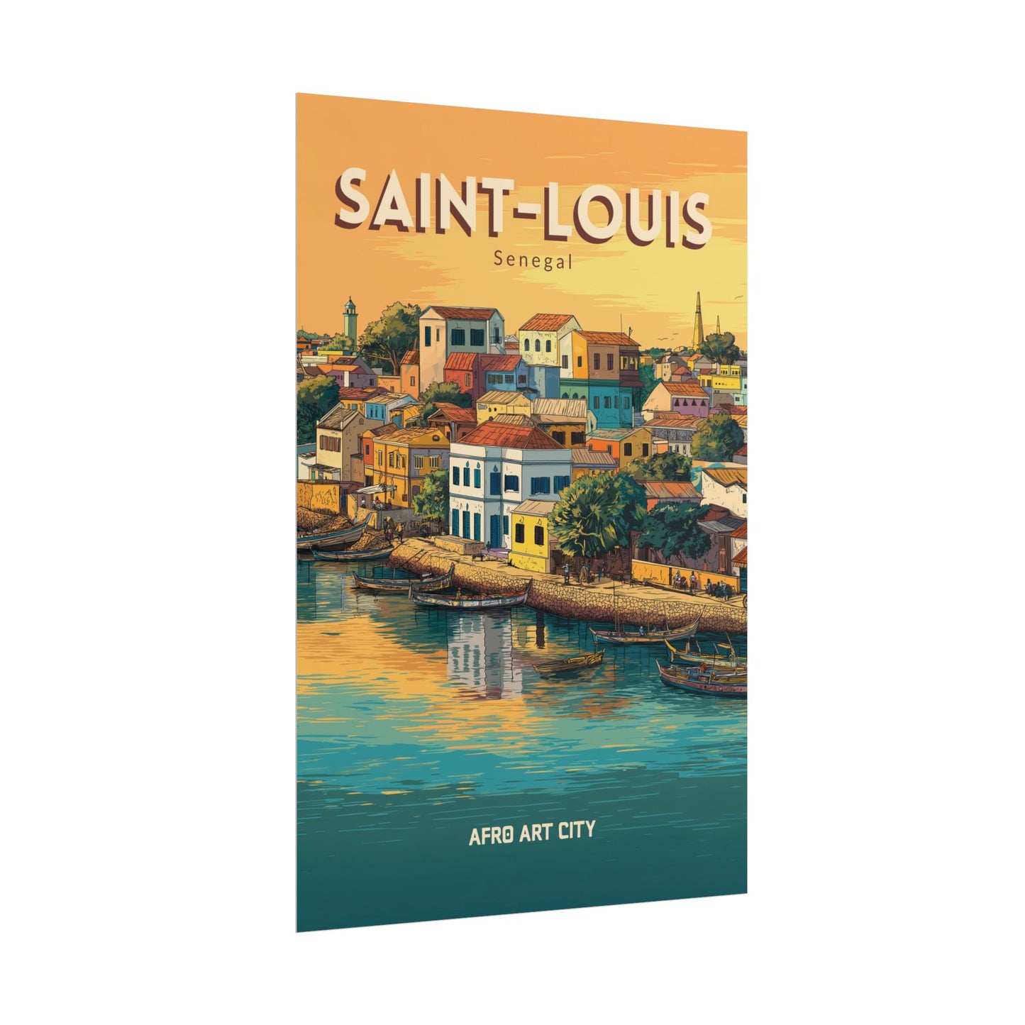 Senegal - Saint Louis｜Poster