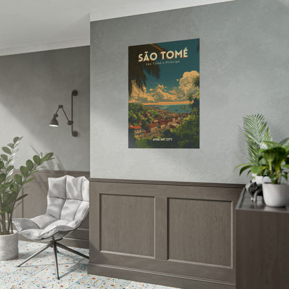 São Tomé and Príncipe - São Tomé ｜ Poster