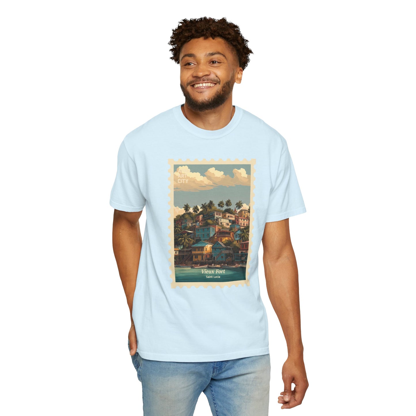 Saint Lucia - Vieux Fort | Postcards Travel T-Shirt