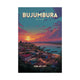 Burundi - Bujumbura｜Poster — City Map Travel Wall Art