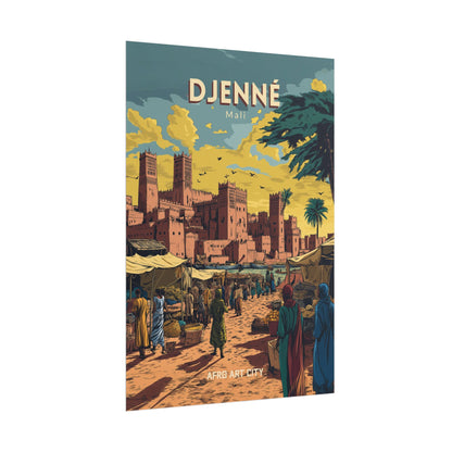 🇲🇱 Mali - Djenné ｜ Poster