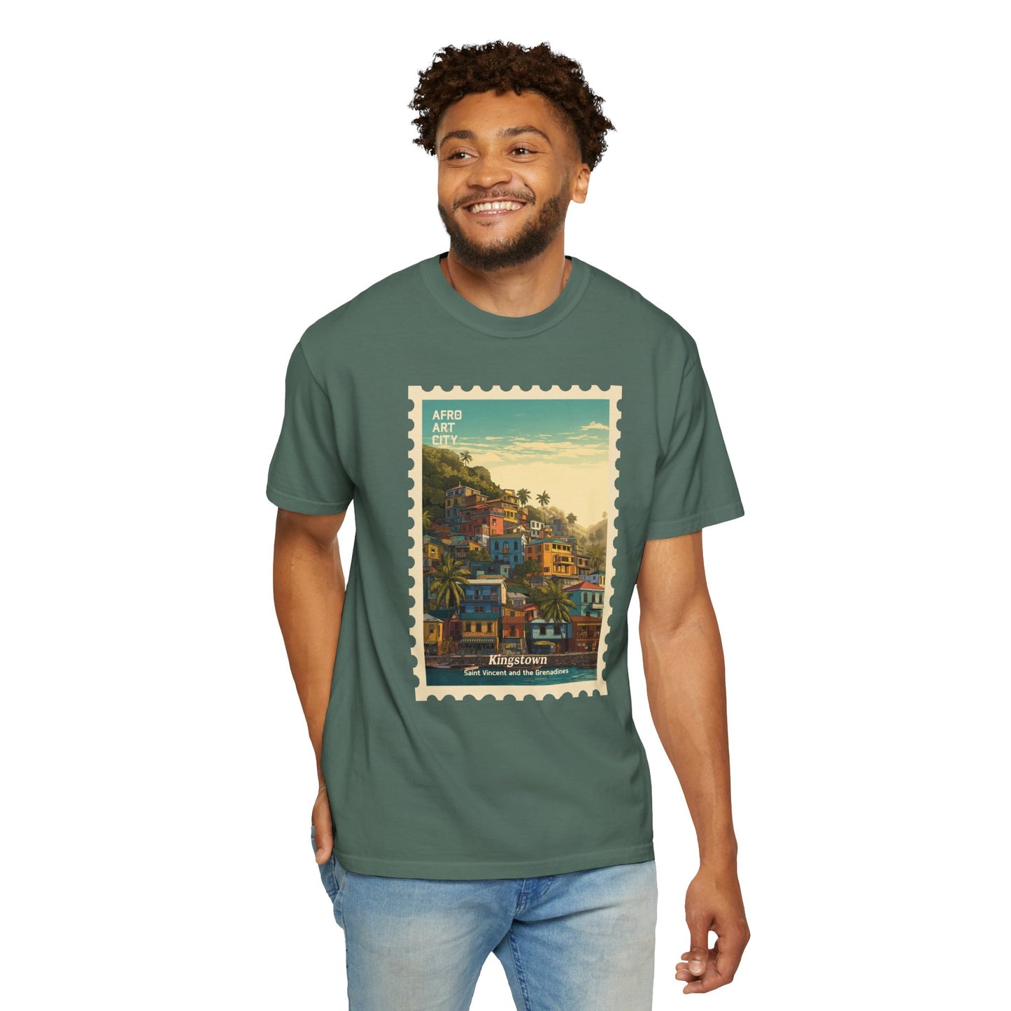 Saint Vincent and the Grenadines - Kingstown | Postcards Travel T-Shirt