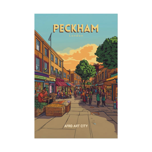 🇬🇧 United Kingdom - Peckham ｜ Poster