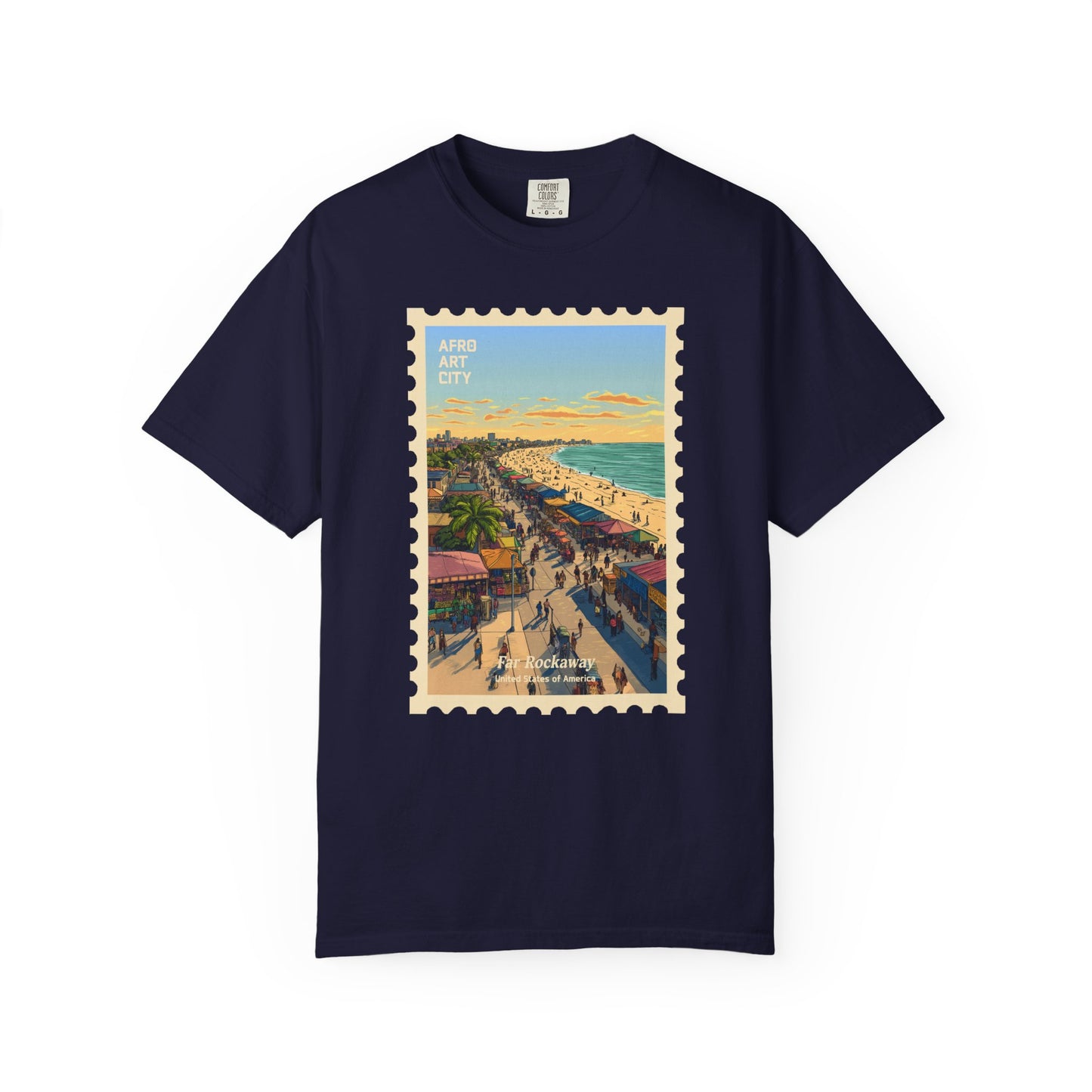 United States - New York, Far Rockaway | Postcards Travel T-Shirt