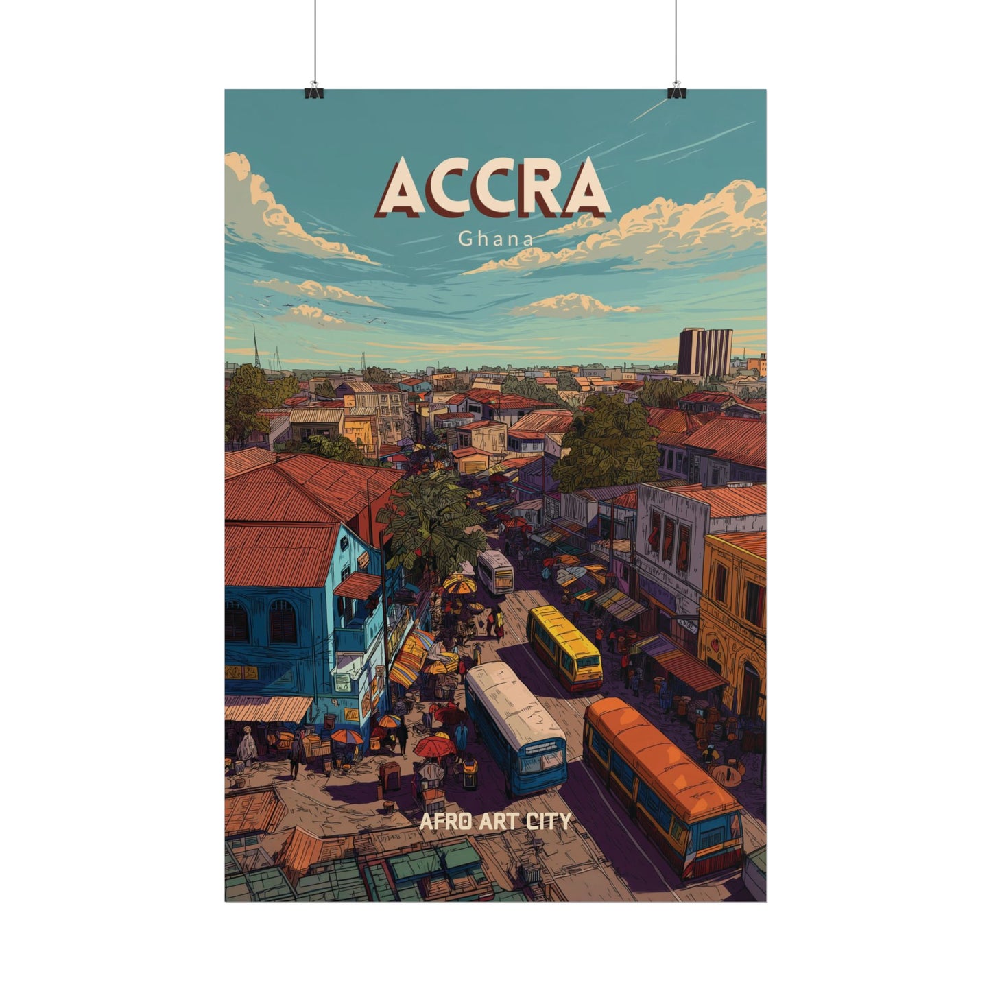 Ghana - Accra ｜ Poster