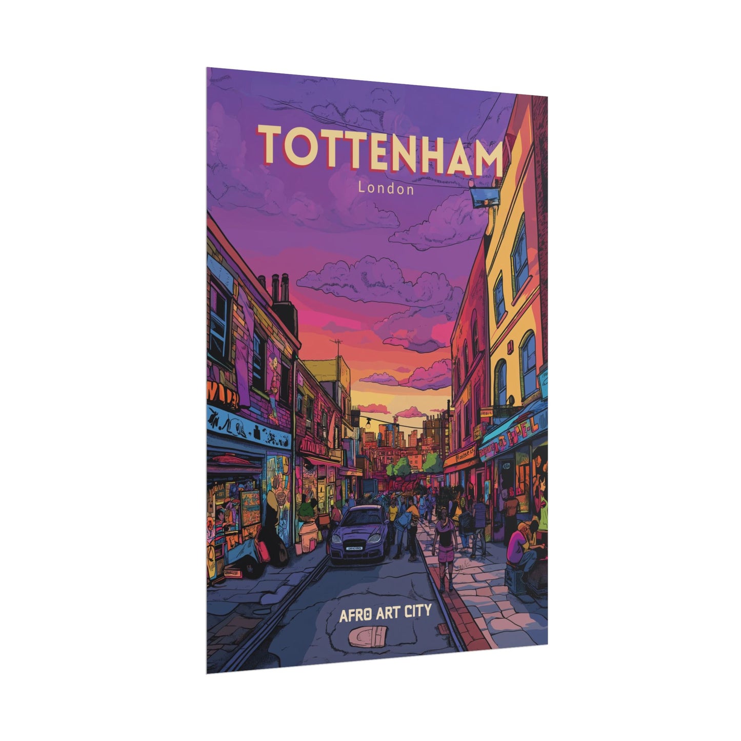 🇬🇧 United Kingdom - Tottenham ｜ Poster
