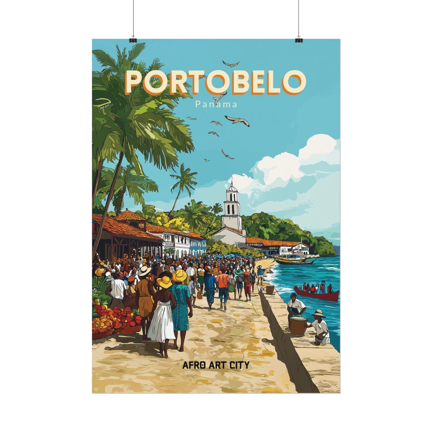 🇵🇦 Panama - Portobelo ｜ Poster