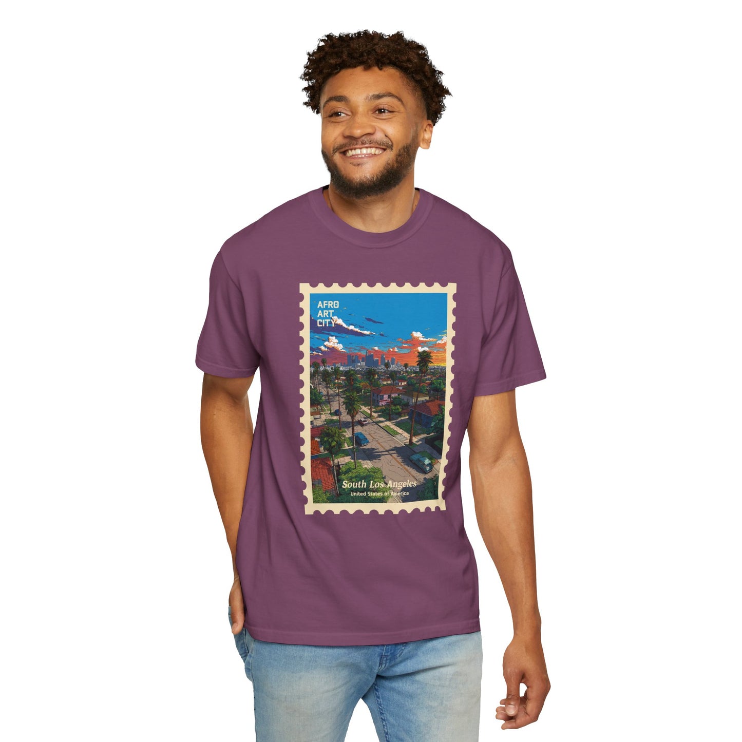 United States - California, South Los Angeles | Postcards Travel T-Shirt