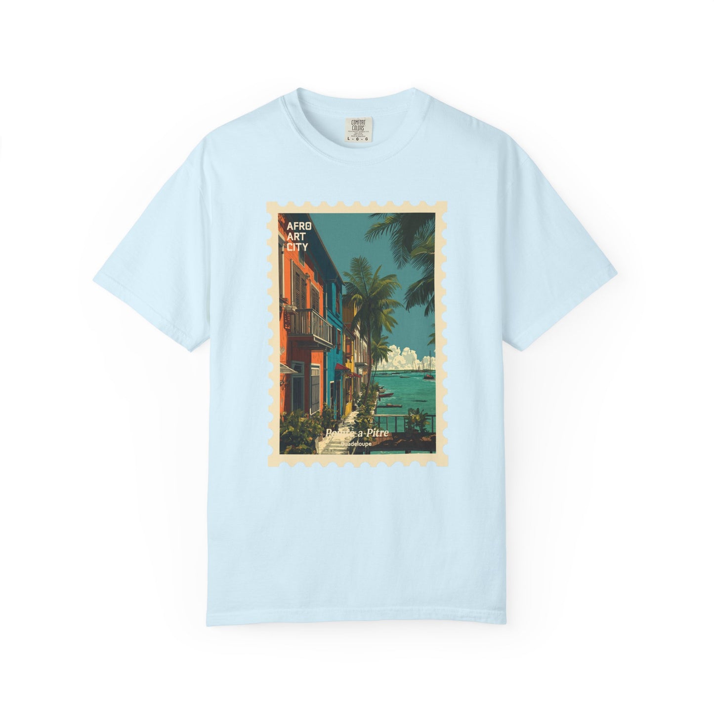Pointe à Pitre - Guadeloupe | Postcards Travel T-Shirt