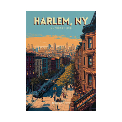 United States - New York, Harlem ｜ Poster