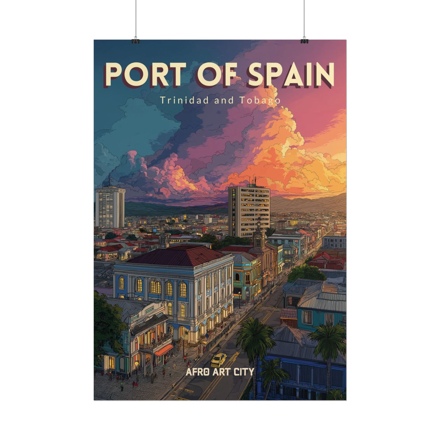 Trinidad and Tobago - Port of Spain ｜ Poster