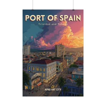 Trinidad and Tobago - Port of Spain ｜ Poster