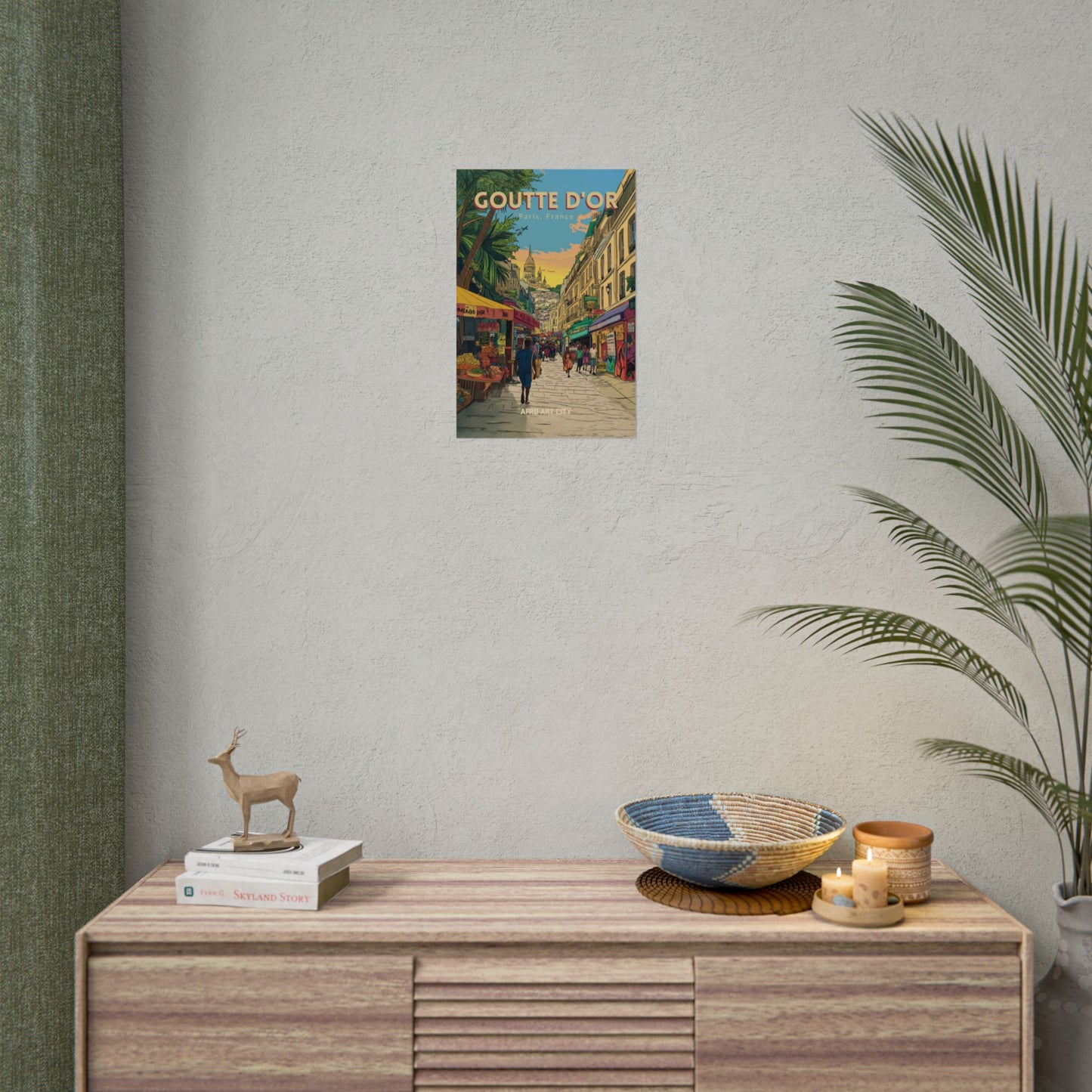 🇫🇷 France - Goutte d'or, Paris ｜ Poster