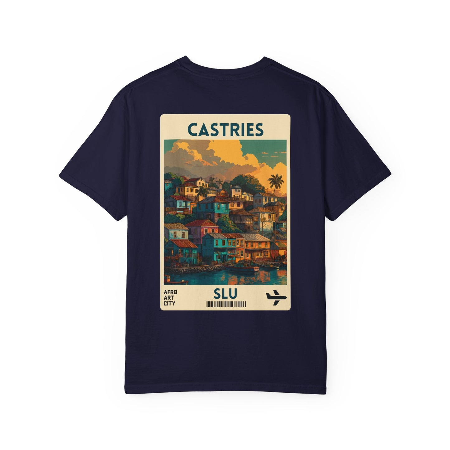 Saint Lucia - Castries | Heritage Travel T-Shirt