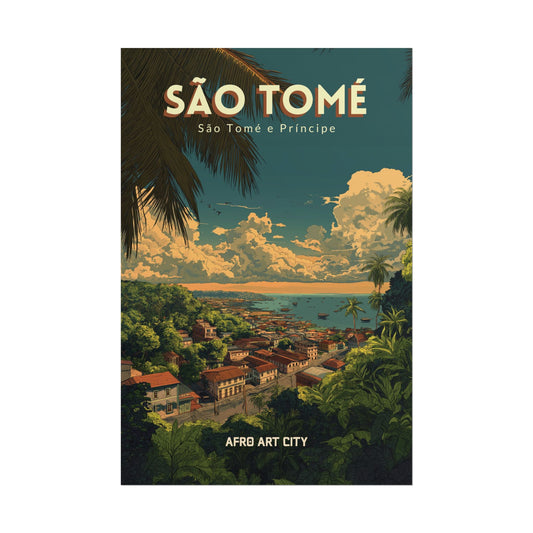 São Tomé and Príncipe - São Tomé ｜ Poster