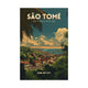 São Tomé and Príncipe - São Tomé ｜ Poster
