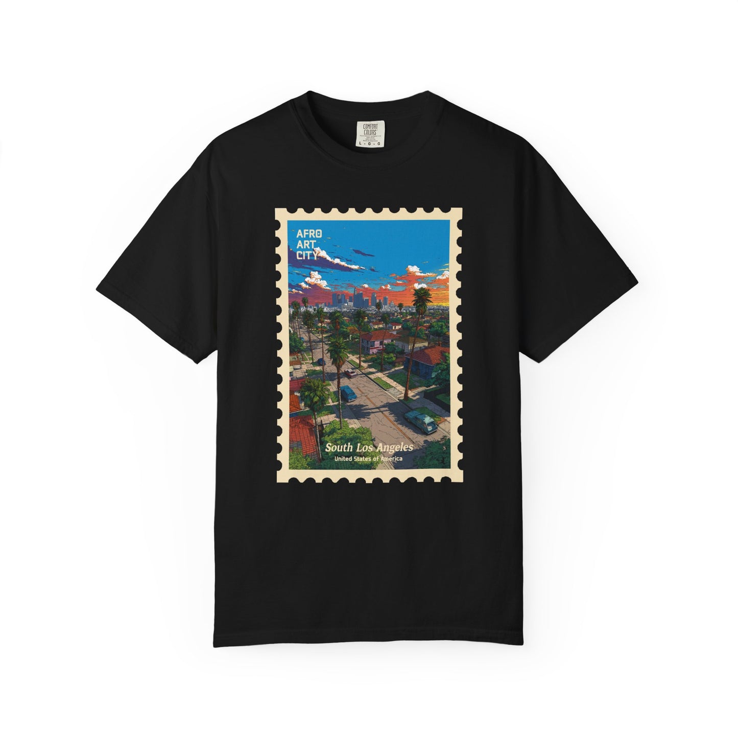 United States - California, South Los Angeles | Postcards Travel T-Shirt