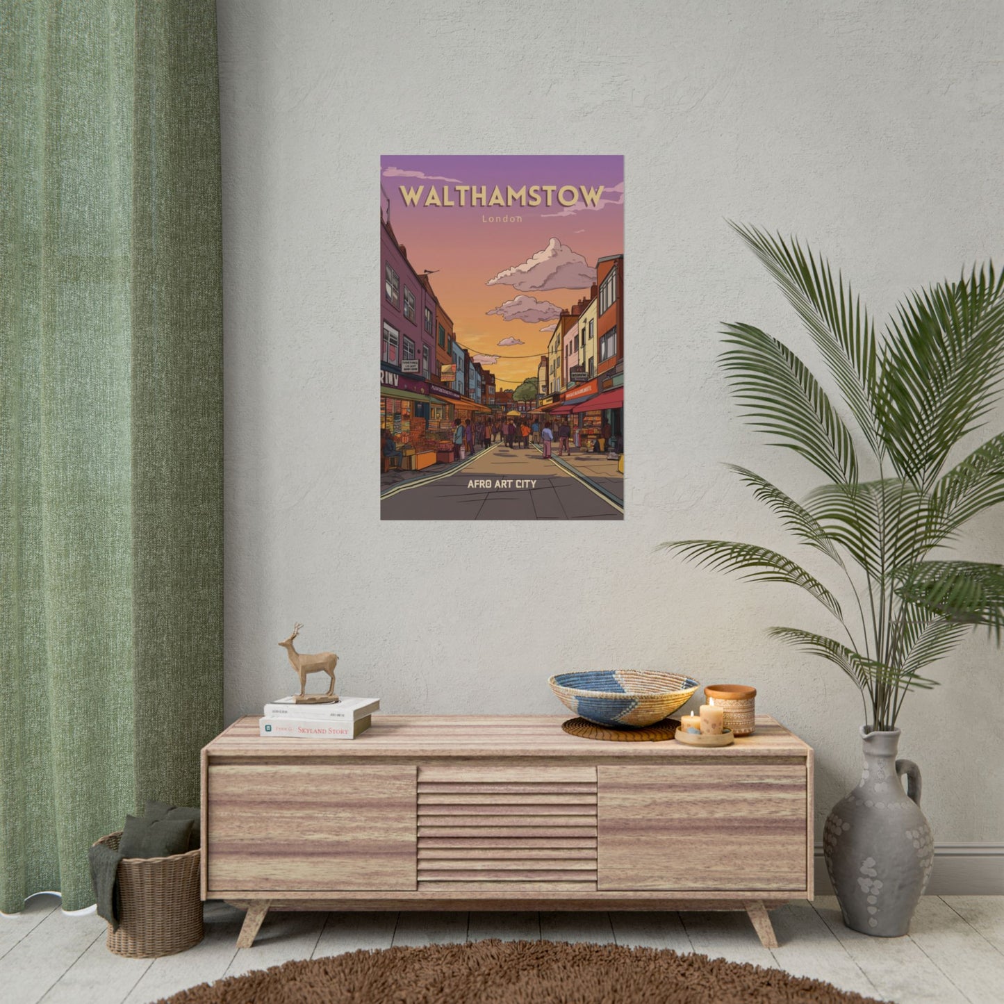 🇬🇧 United Kingdom - Walthamstow ｜ Poster