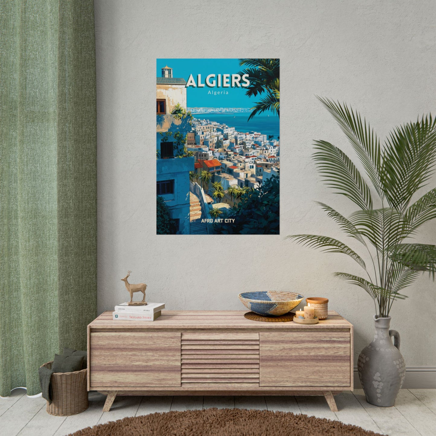 🇩🇿 Algeria - Algiers ｜ Poster