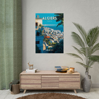 🇩🇿 Algeria - Algiers ｜ Poster