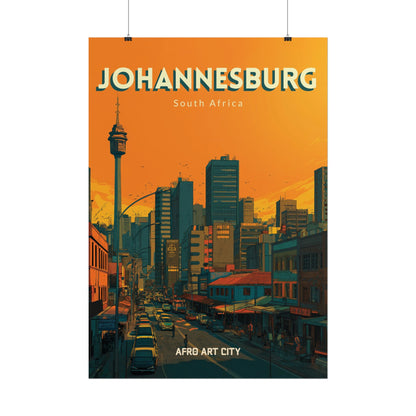 South Africa - Johannesburg ｜ Poster