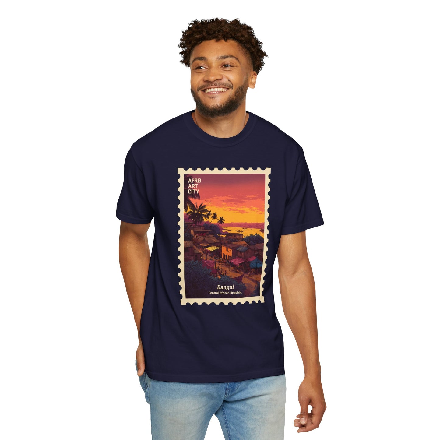 Central African Republic - Bangui | Postcards Travel T-Shirt