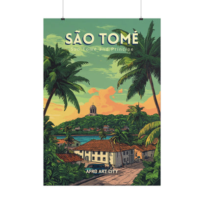 São Tomé and Príncipe - São Tomé ｜ Poster