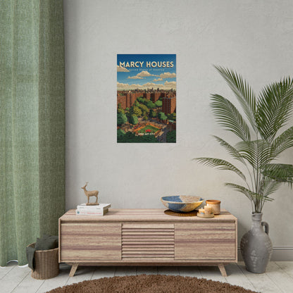 🇺🇸 United States - Marcy Houses, NY ｜ Poster