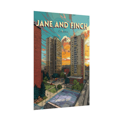Canada - Ontario, Toronto, Jane and Finch｜Poster