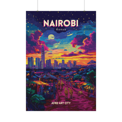 🇰🇪 Kenya - Nairobi ｜ Poster