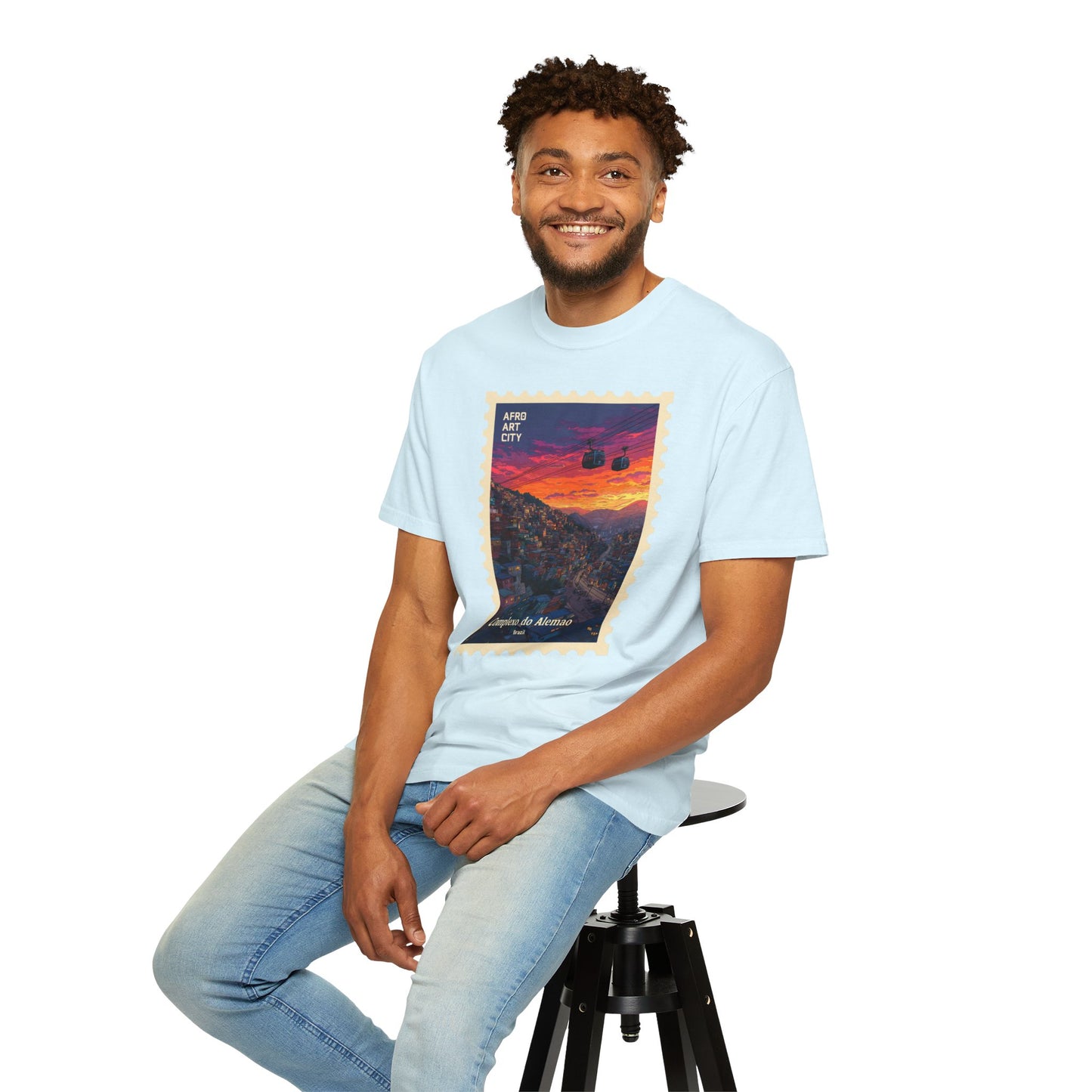Brazil - Rio de Janeiro, Complexo do Alemão | Postcards Travel T-Shirt
