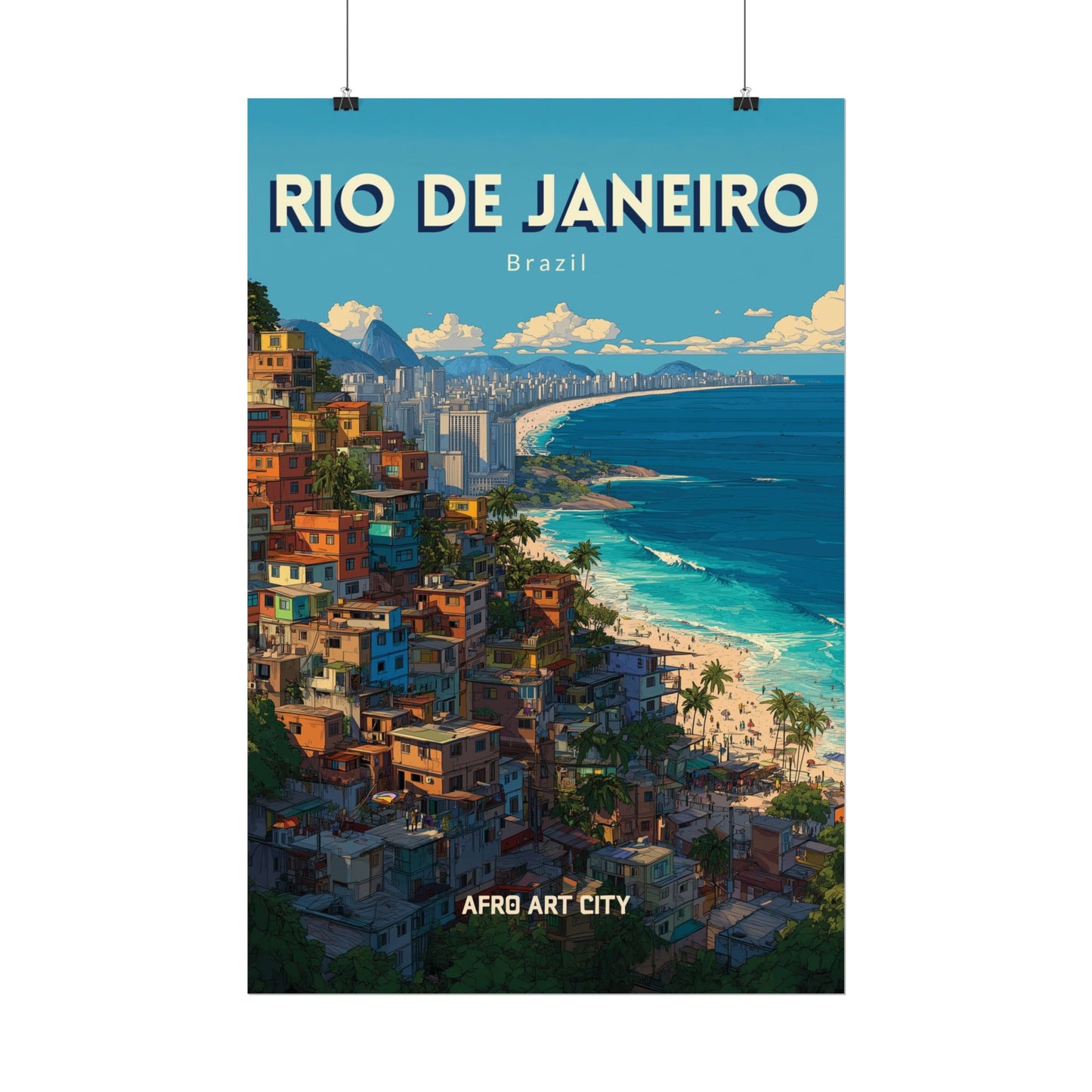 🇧🇷 BRAZIL - Rio de Janeiro ｜ Poster