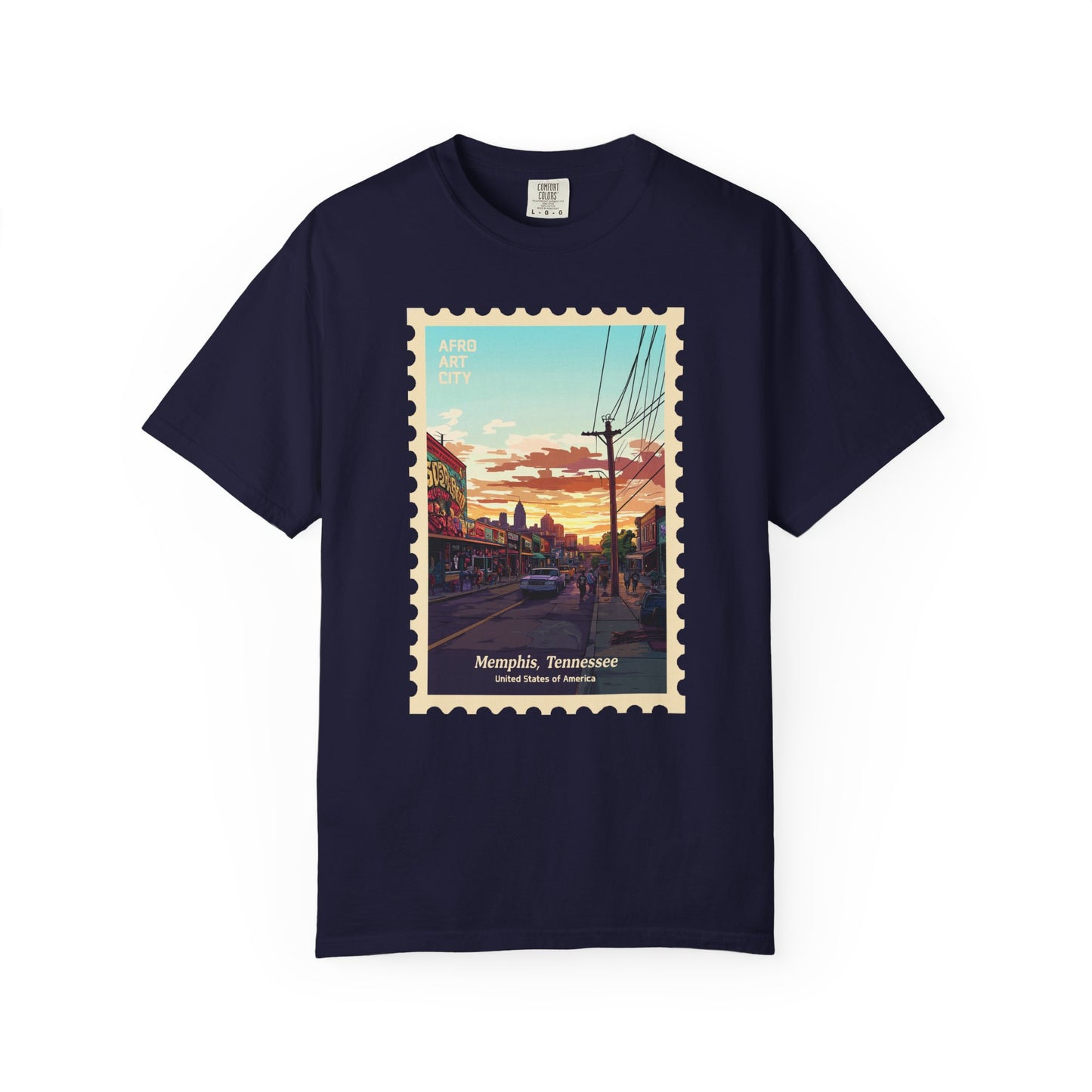 United States - Tennessee, Memphis | Postcards Travel T-Shirt