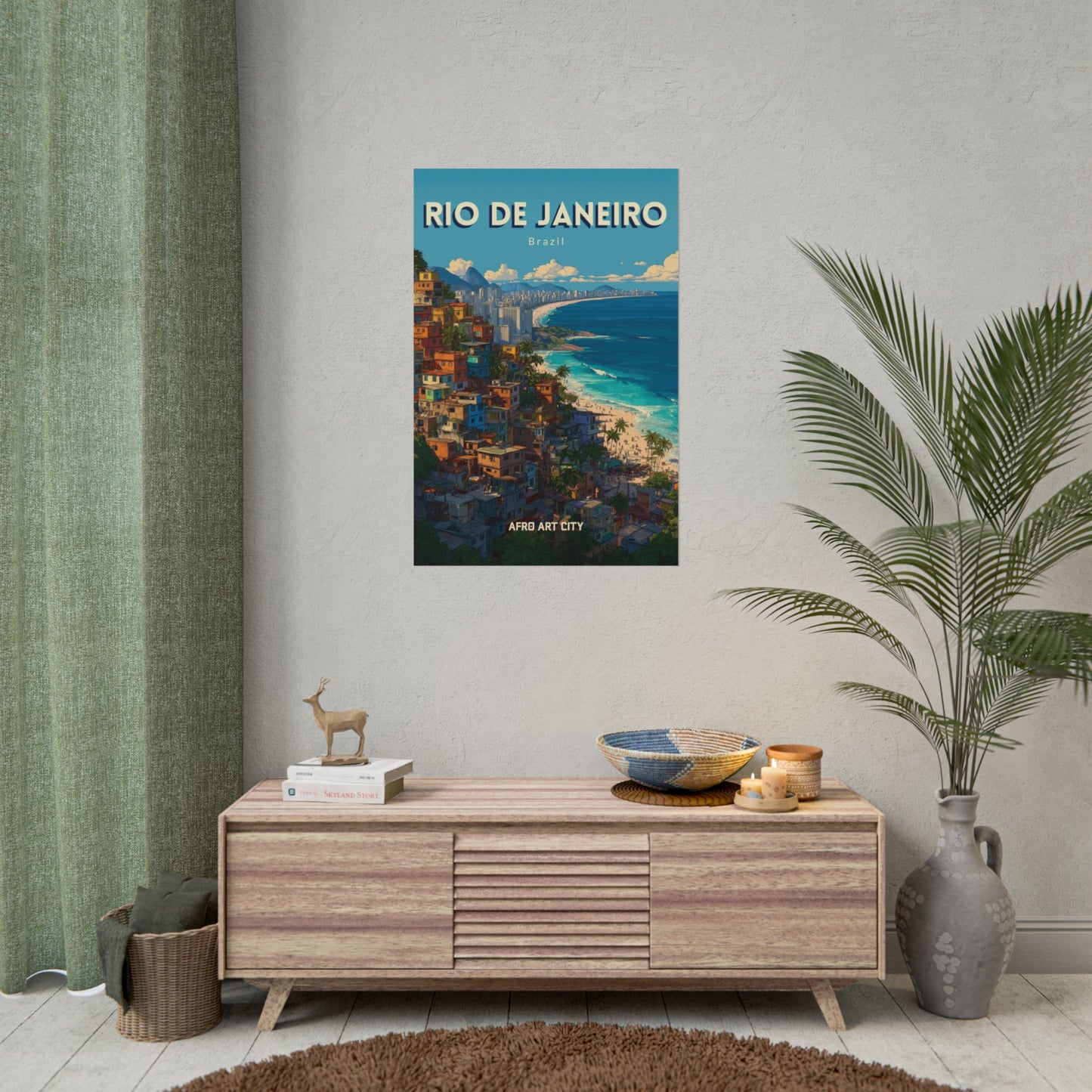 🇧🇷 BRAZIL - Rio de Janeiro ｜ Poster