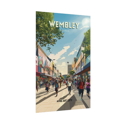 🇬🇧 United Kingdom - Wembley ｜ Poster