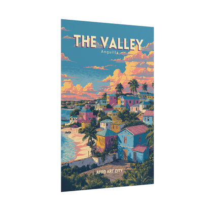 Anguilla - The Valley｜Poster