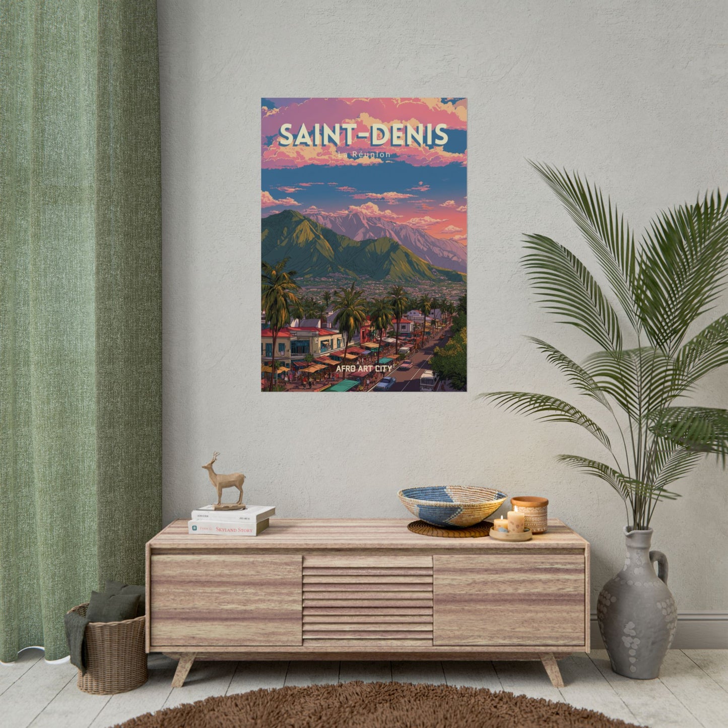 La Réunion - Saint-Denis｜Poster