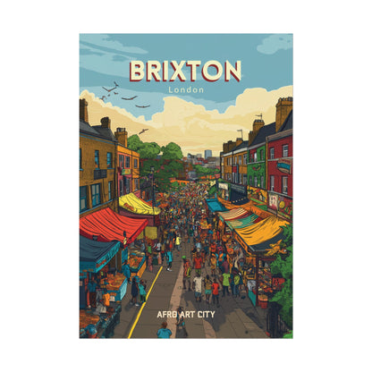 🇬🇧 United Kingdom - Brixton ｜ Poster
