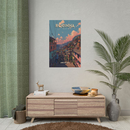 Brazil - Rio de Janeiro, Rocinha｜Poster